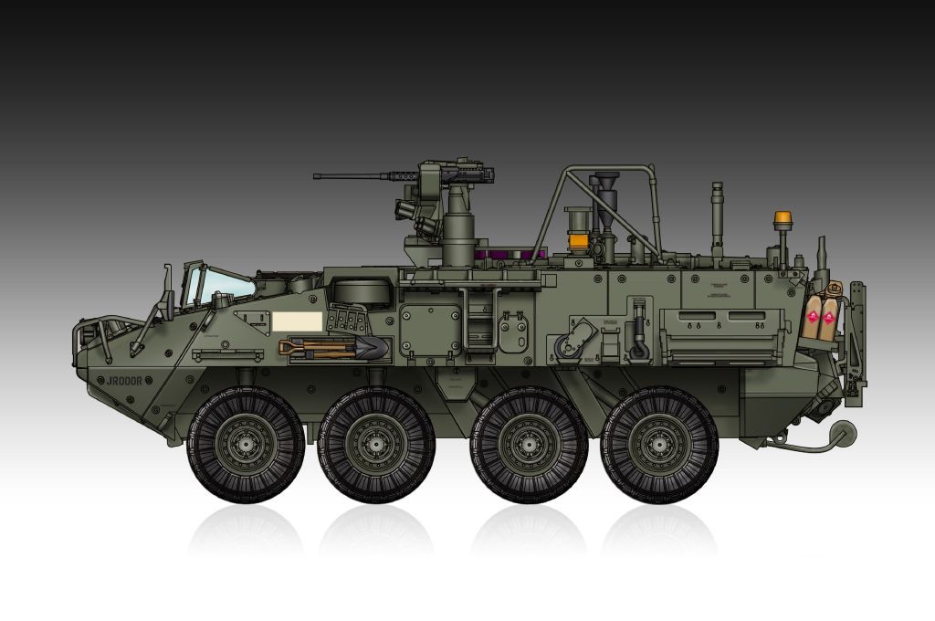 M1135 Stryker NBC RV 1:72 M1135 Stryker NBC RV 1:72