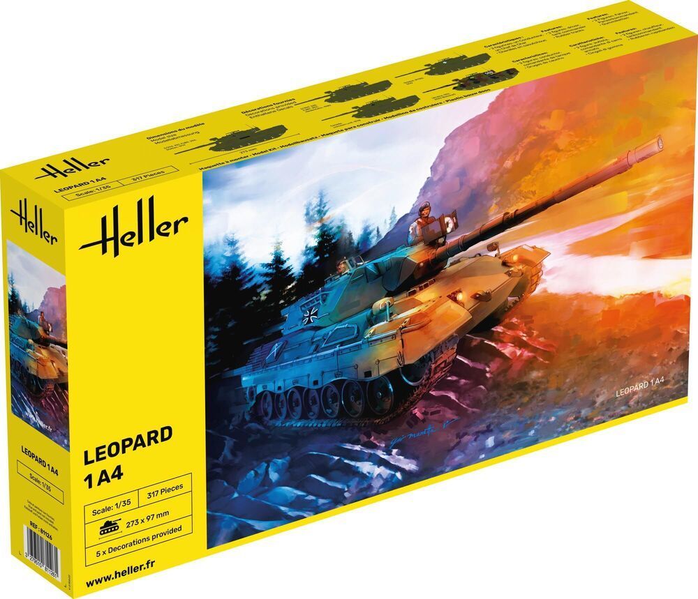 Heller Leopard 1A4 1:35 Heller Leopard 1A4 1:35