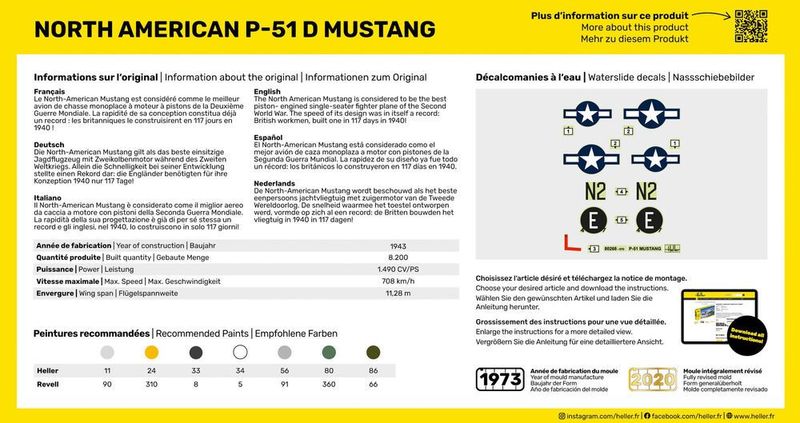 P-51 Mustang Kit 1:72