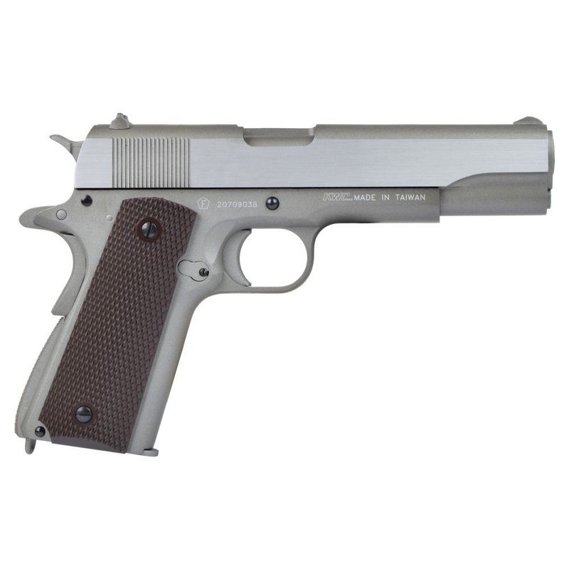 KWC Colt 1911 Tact Silver