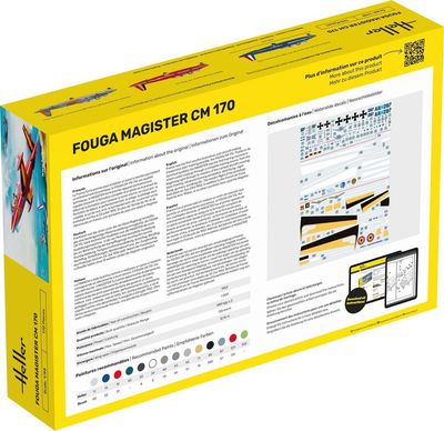 Heller Fouga Magister CM 170 1:48