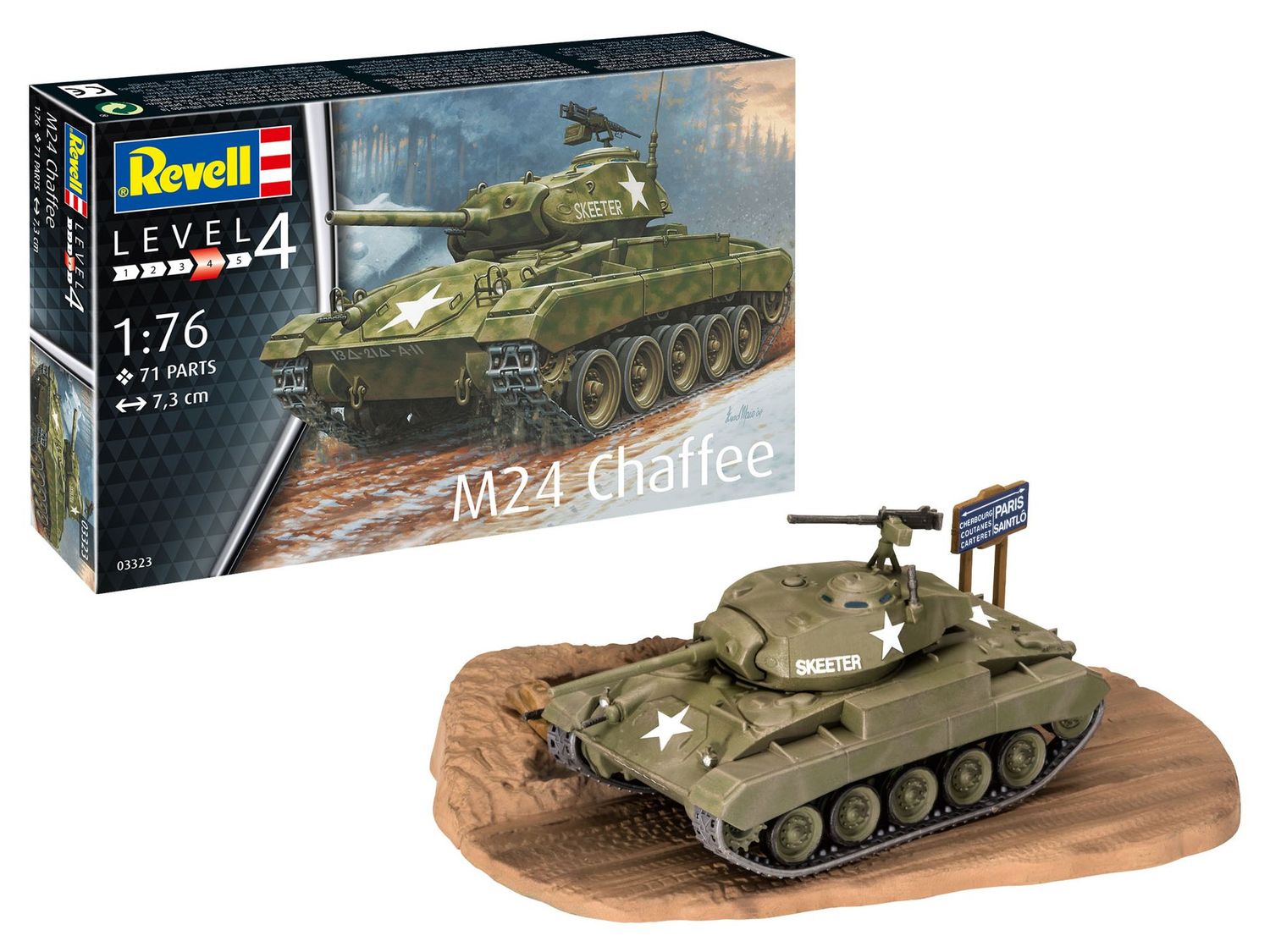 M24 Chaffee 1:76 M24 Chaffee 1:76