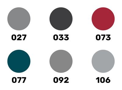 Heller Military Navy Acrylic Colour Paint Set 6 x 12 ml + Brush