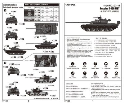 Russian T-80B MBT 1:72