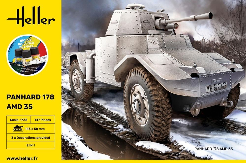 Panhard 178 Starter Kit 1:35 Panhard 178 Starter Kit 1:35