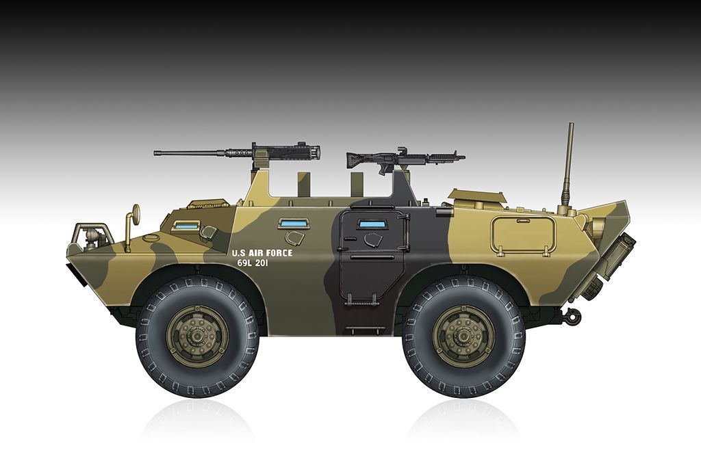 USAF XM706E2 1:72 USAF XM706E2 1:72