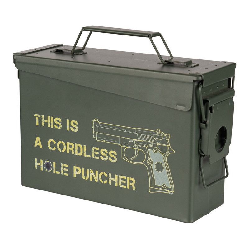 30 Cal. Metal Ammo Box  Green