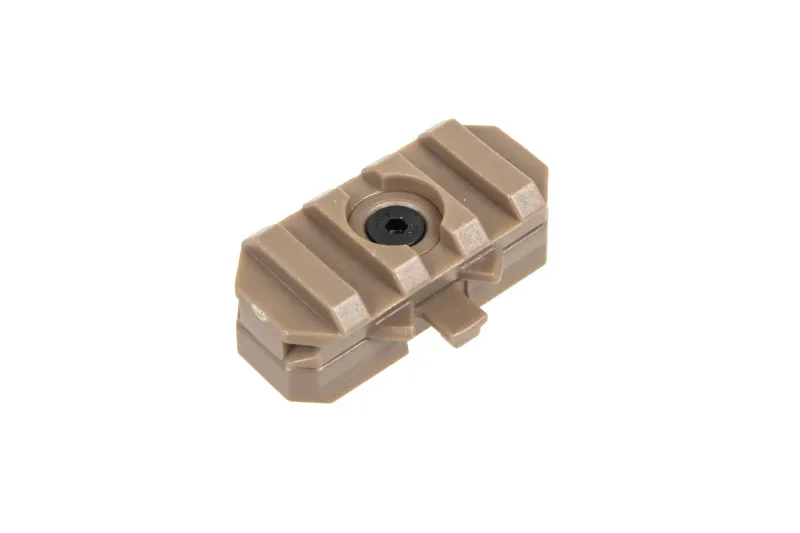 Helmet Rotatable Mounting Rails Tan