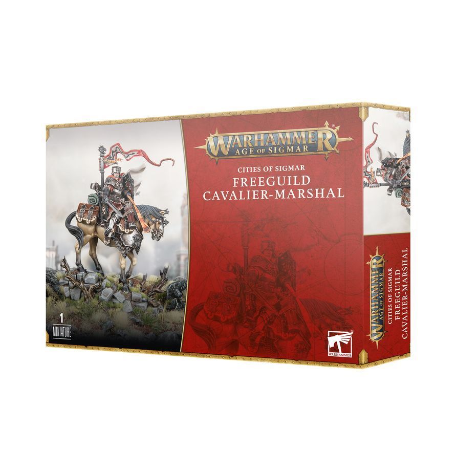 Cities Of Sigmar Freeguild Cavalier-Marshal 86-05 Cities Of Sigmar Freeguild Cavalier-Marshal 86-05