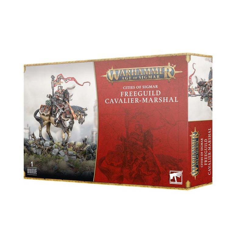 Cities Of Sigmar Freeguild Cavalier-Marshal 86-05