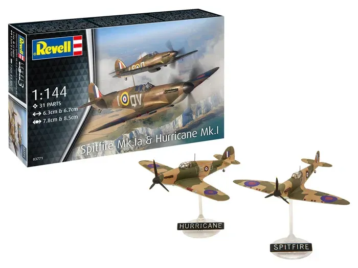 Revell Supermarine Spitfire Mk.Ia & Hawker Hurricane Mk.I Revell Supermarine Spitfire Mk.Ia & Hawker Hurricane Mk.I