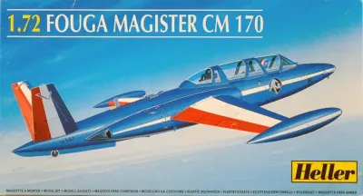 Heller Fouga Magister CM 170 1:72 Heller Fouga Magister CM 170 1:72