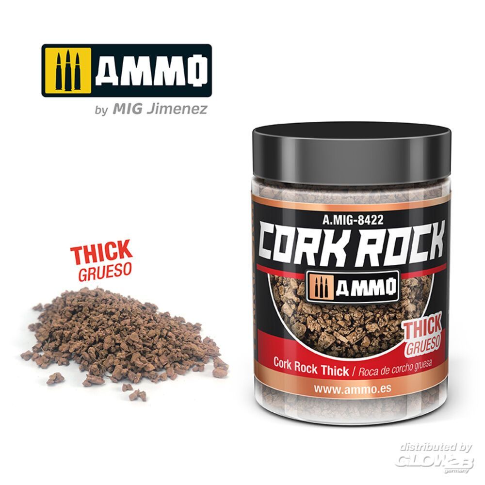 Create Cork - Cork Rock Thick (Jar 100mL) Create Cork - Cork Rock Thick (Jar 100mL)