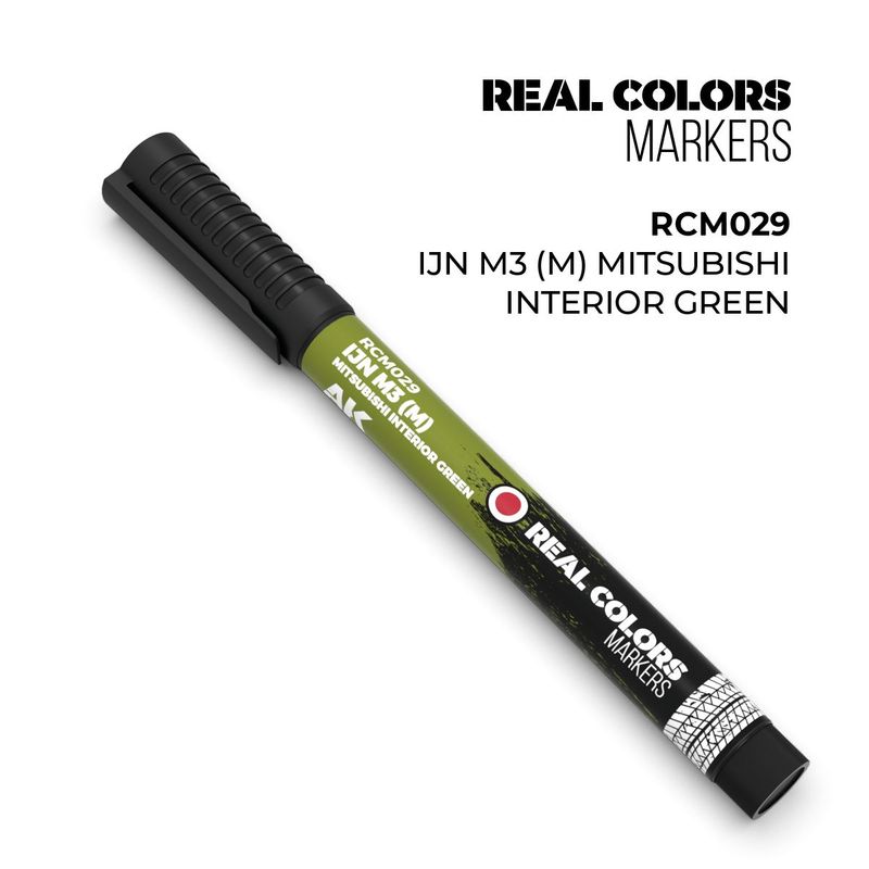 Real Colours Markers IJN M3 (M) MITSUBISHI INTERIOR GREEN