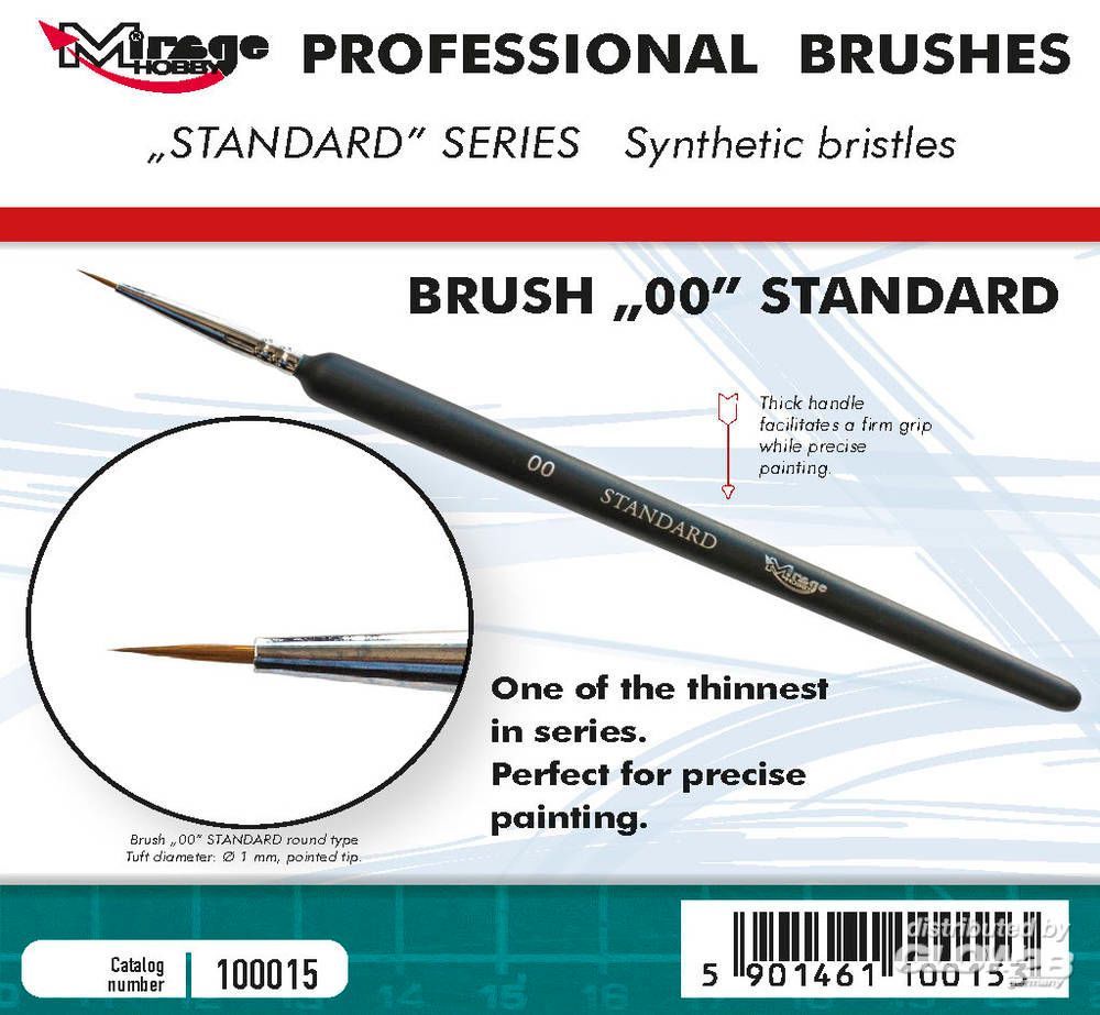 Mirage Brush Natural Size 00 Mirage Brush Natural Size 00