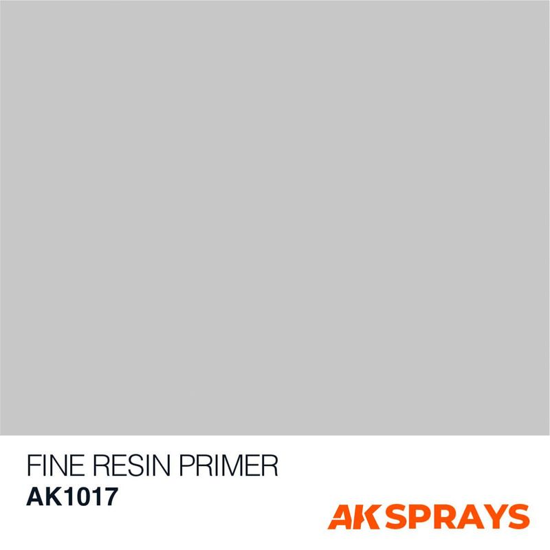 Fine Resin Primer Spray Grey 150Ml