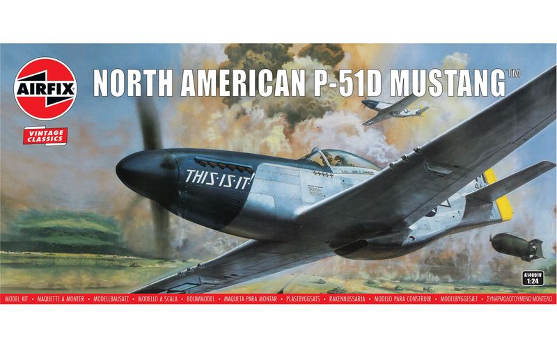 Airfix  North American P-51D Mustang in 1:24