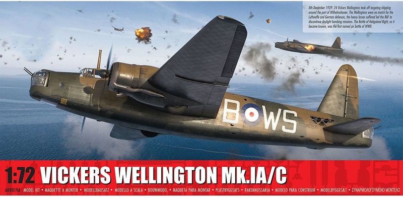 Airfix Vickers Wellington Mk.IA/C in 1:72