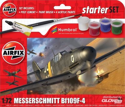 Starter Set - Messerschmitt Bf109F-4 1:72