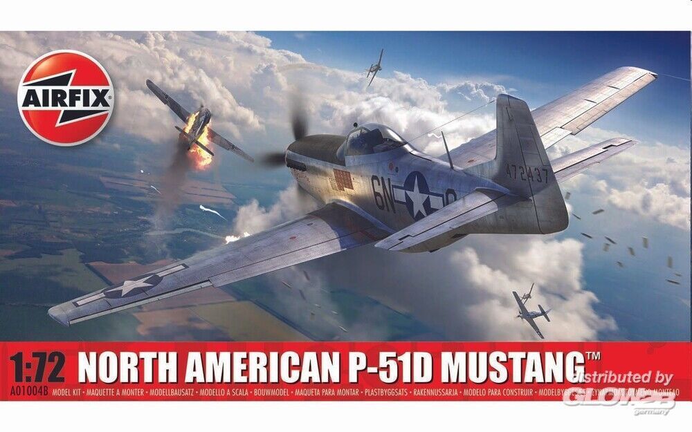 North American P-51-D Mustang 1:72 North American P-51-D Mustang 1:72