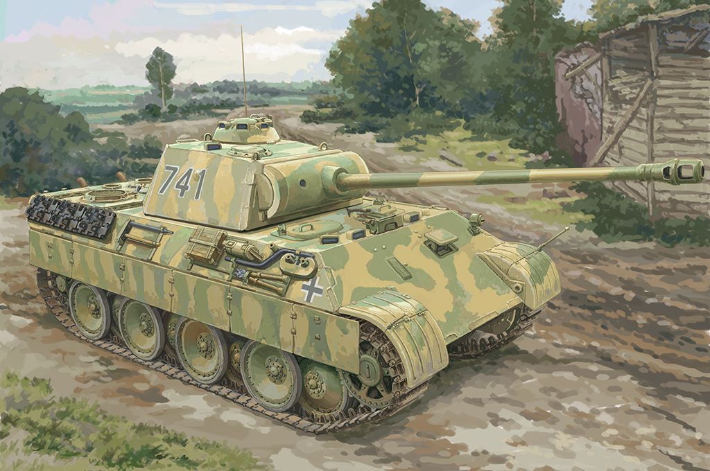 Hobby Boss German Sd.Kfz.171 PzKpfw Ausf A 1:48 Hobby Boss German Sd.Kfz.171 PzKpfw Ausf A 1:48