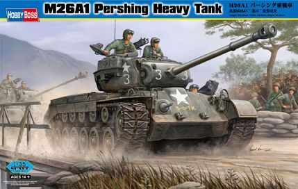 Hobby Boss M26 A1 Pershing Heavy Tank 1:35 Hobby Boss M26 A1 Pershing Heavy Tank 1:35