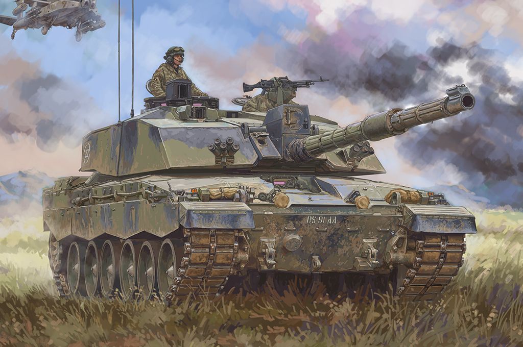 Hobby Boss British Challenger II MBT 1:48 Hobby Boss British Challenger II MBT 1:48