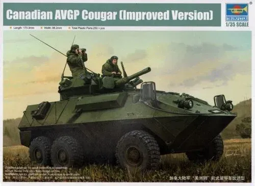 Canadian Cougar 6x6 AVGP Improved Version 1:35 Canadian Cougar 6x6 AVGP Improved Version 1:35