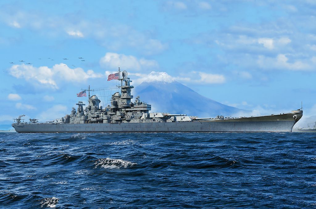 USS Missouri BB-63 1:700