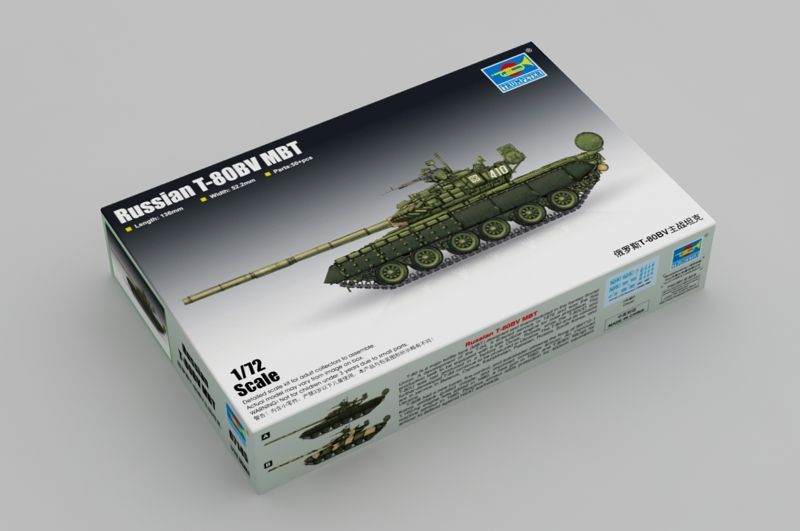Trumpeter Russian T-80BV MBT 1:72