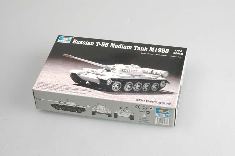 Trumpeter Russian T-55 Medium Tank M1958 1:72