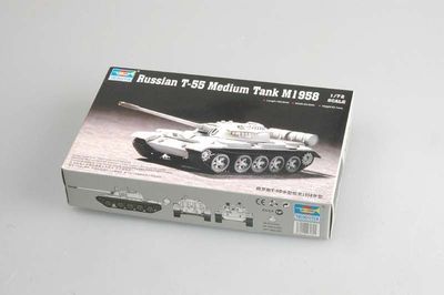 Trumpeter Russian T-55 Medium Tank M1958 1:72