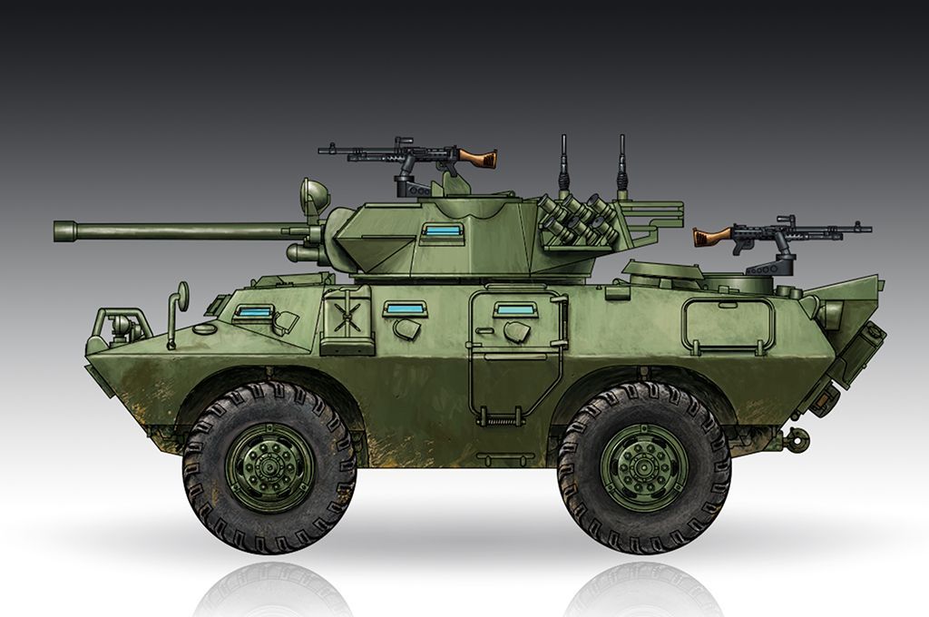 Trumpeter LAV-150 APC 90mm Mecar Gun 1:72 Trumpeter LAV-150 APC 90mm Mecar Gun 1:72