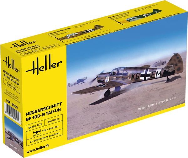 Heller Messerschmitt Bf 108 B Taifun 1:72 Heller Messerschmitt Bf 108 B Taifun 1:72