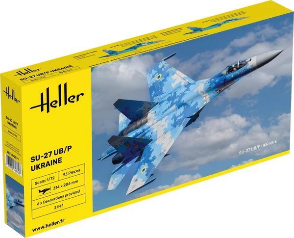 Heller SU-27 UB/P Ukraine 1:72