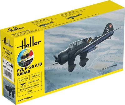 Heller  Starter Kit PZL 23 Karas 1/72