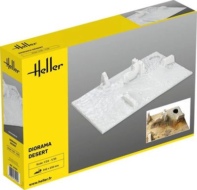 Heller Diorama Desert base