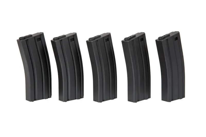 Specna Arms M4 Mid-Cap Magazine 140rd Box of 5