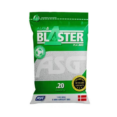 ASG Alpha Blaster Bio 0.20g BB - 1kg  - 5000 BBs