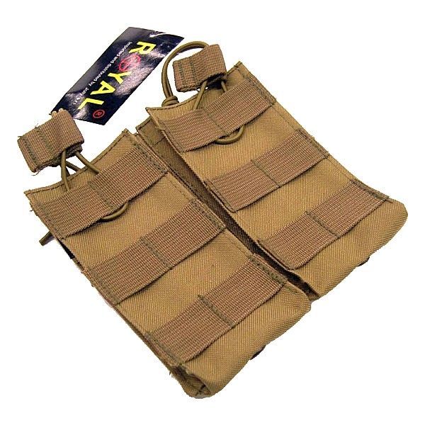 Double M4 Magazine Pouch Tan Double M4 Magazine Pouch Tan