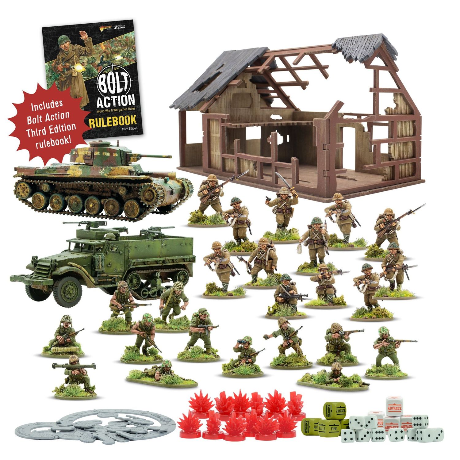 Bolt Action Starter Set–Island Assault (Third Edition) Bolt Action Starter Set–Island Assault (Third Edition)