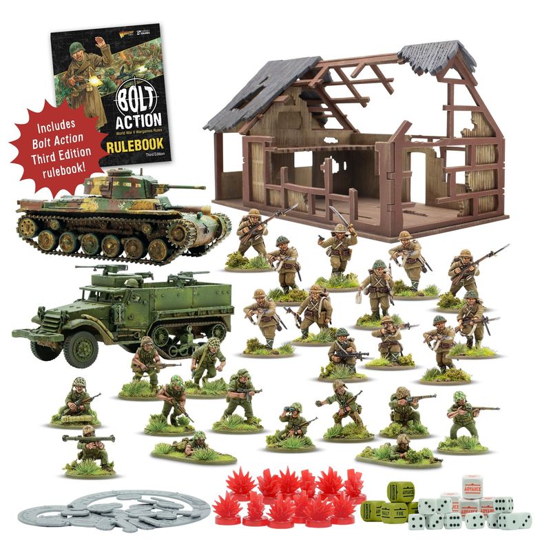 Bolt Action Starter Set–Island Assault (Third Edition) Bolt Action Starter Set–Island Assault (Third Edition)