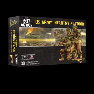 US Army Infantry Platoon - WW2 American GI's