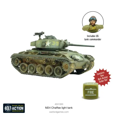 M24 Chaffee, US light tank M24 Chaffee, US light tank