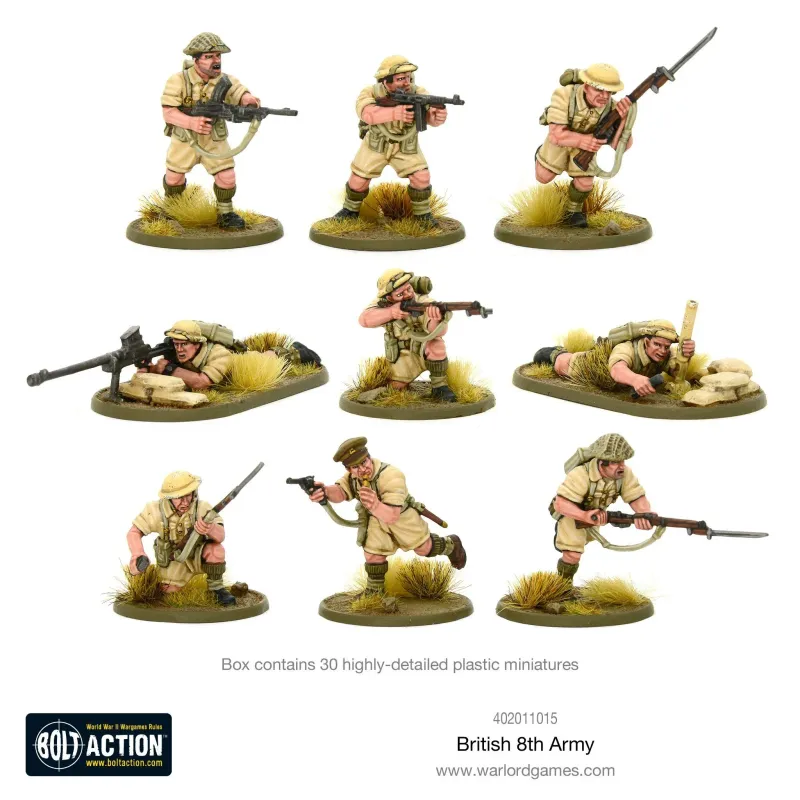 British 8th Army Platoon
