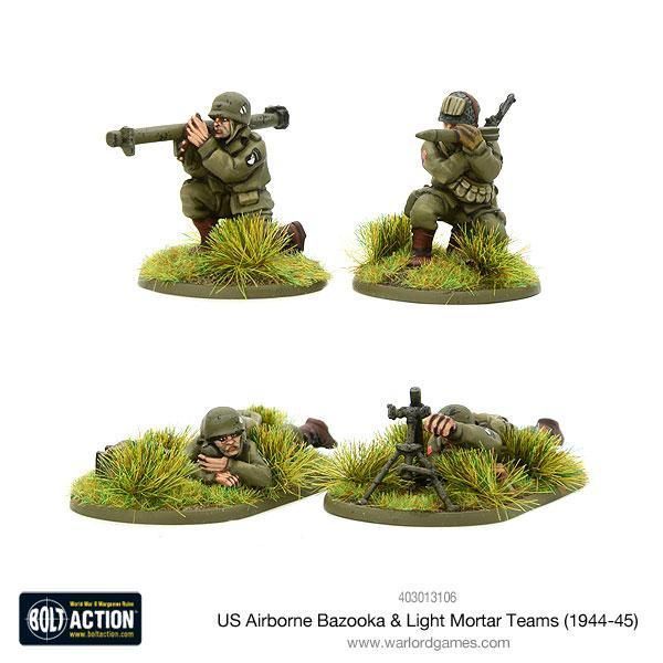 US Airborne Bazooka & light mortar teams (1944-45) US Airborne Bazooka & light mortar teams (1944-45)