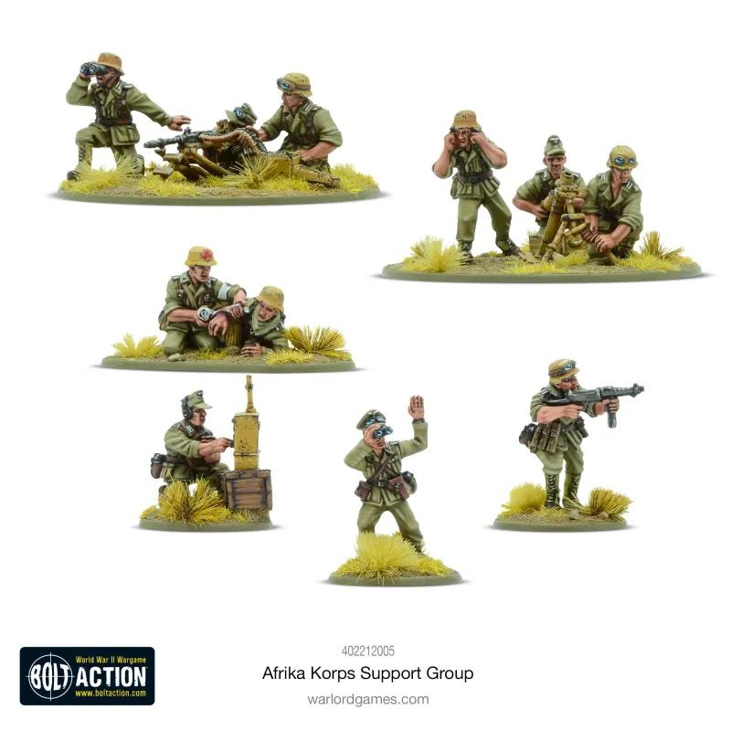 Afrika Korps support group (metal)