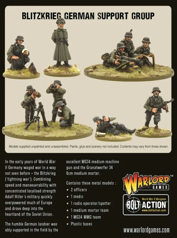 Blitzkrieg German support group (Metal)