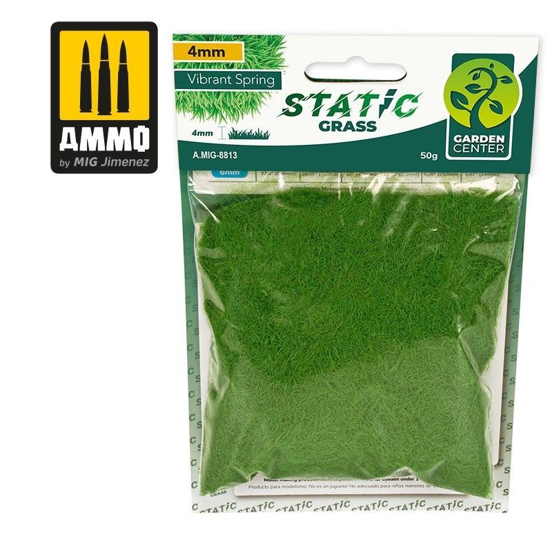 Static Grass - Vibrant Spring - 4mm   A.MIG-8813