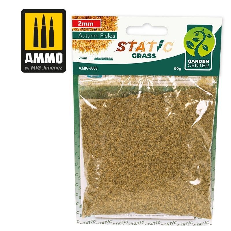 Static Grass - Autumn Fields - 2mm A.MIG-8803 Static Grass - Autumn Fields - 2mm A.MIG-8803